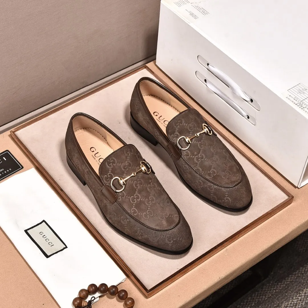 Men's shoes💰540📛📛Original (water-dyed cowhide) Gucci GUCCI official website formal shoes🌀 Italian🇮🇹imported cowhide➕top imported water-dyed cowhide lining💋Finely handmade original bottom, the real thing looks better when photographed in person Standard size 38-44